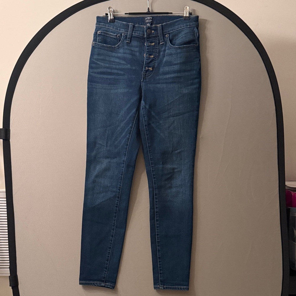 J. Crew Women's Dark Blue Skinny Jeans